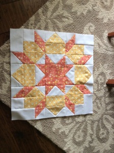 My neglected Swoon quilt.